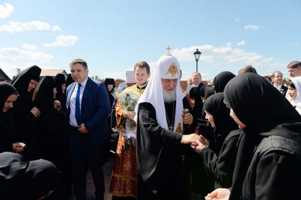 Patriarch Kirill Consecrates Church of Venerable Martyr Elizabeth in St. Elizabeth Convent in Alapayevsk