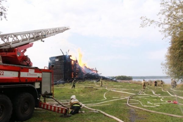 Teenage Satanist Suspected of Setting Fire to Wooden Church in Karelia