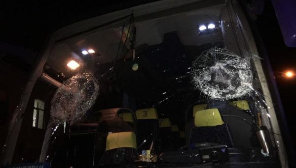 Masked Men Attack Bus Full of Ukrainian Orthodox Faithful