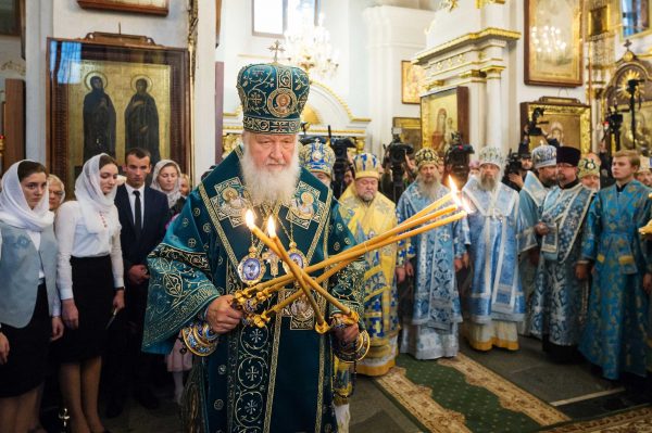 Patriarch Kirill Believes Ukrainian Orthodox Church will Withstand the Pressure of Secular Authorities