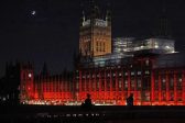 Public Buildings Lit Scarlet for Persecuted Christians