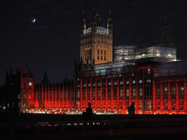 Public Buildings Lit Scarlet for Persecuted Christians