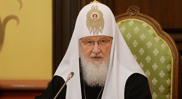 His Holiness Patriarch Kirill Meets with Members of the Council of Christian Church Leaders of Iraq