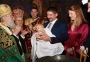 Prince Stefan Baptized by Patriarch Irinej