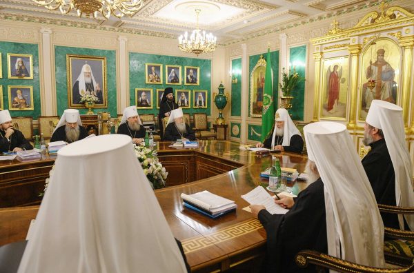 His Holiness Patriarch Kirill Chairs the Last in 2018 Session of the Holy Synod of the ROC