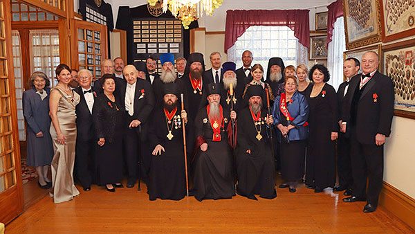 Archbishop Kyrill of San Francisco and Western America Heads a Ceremonial Gathering of Cavaliers and Bearers of the Orders of the Russian Empire