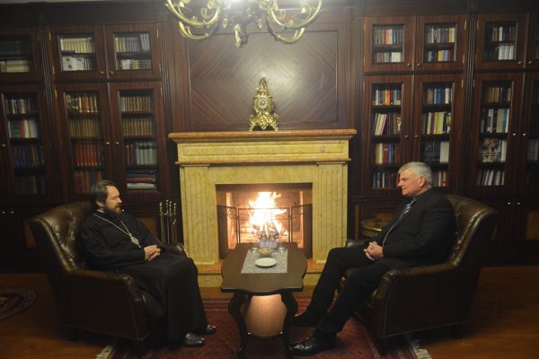 Metropolitan Hilarion Meets with Mr. Franklin Graham, President of Billy Graham Evangelistic Association