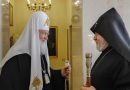 Primate of the Russian Orthodox Church Meets with the Supreme Patriarch and Catholicos of All Armenians