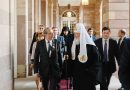 His Holiness Patriarch Kirill Meets with Mayor of Strasbourg, Mr. Roland Ries