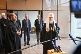 In Conclusion of His Visit to Strasbourg Patriarch Kirill Answers Questions from Journalists