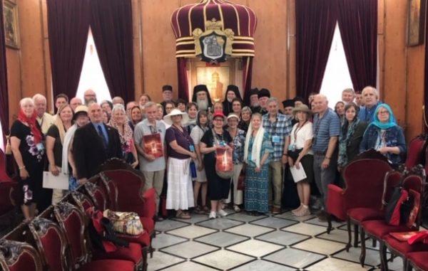 Bishop Paul of Chicago, Pilgrims Received by Patriarch of Jerusalem