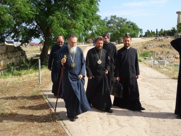 Metropolitan Hilarion of Volokolamsk Begins Pilgrimage to Greece