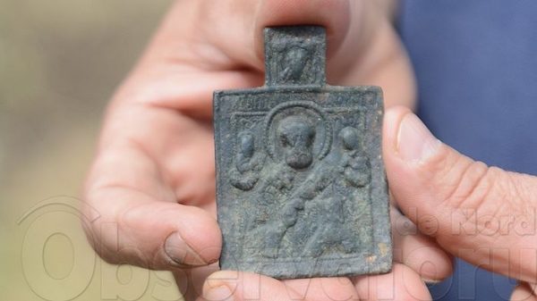 16th Century St. Nicholas Icon Discovered during Excavations at Moldovan Fortress