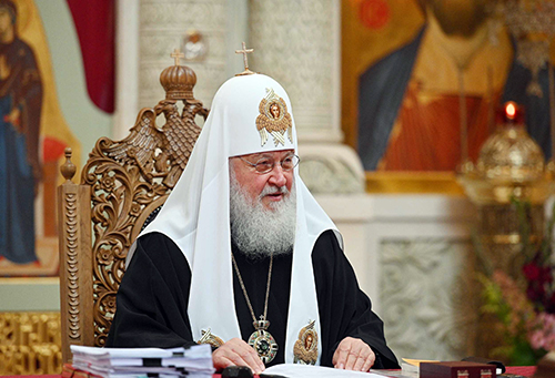 His Holiness Patriarch Kirill Chairs Session of the Holy Synod at Valaam Monastery