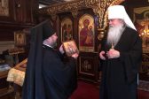 Acting Administrator of the Patriarchate Parishes in America Meets with Metropolitan Tikhon