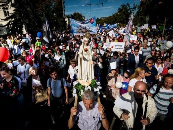 Pro-Life March Draws 50,000 to Protest Abortion in Slovakia