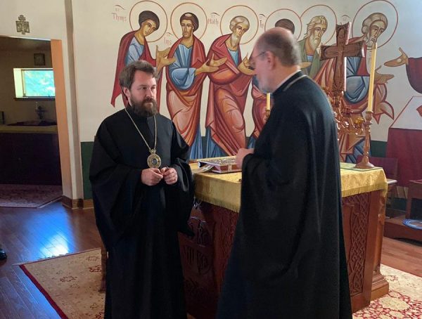 Metropolitan Hilarion visits St. Vladimir’s Seminary in New York