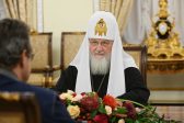 His Holiness Patriarch Kirill Meets with President of Swiss Council of States