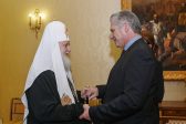 His Holiness Patriarch Kirill Meets with President of Cuba Miguel Mario Diaz-Canel Bermúdes