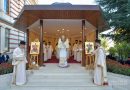 Bishop Ieronim of Sinaia Delivers a Sermon on St. Nectarios of Aegina at Radu Voda Monastery in Bucharest