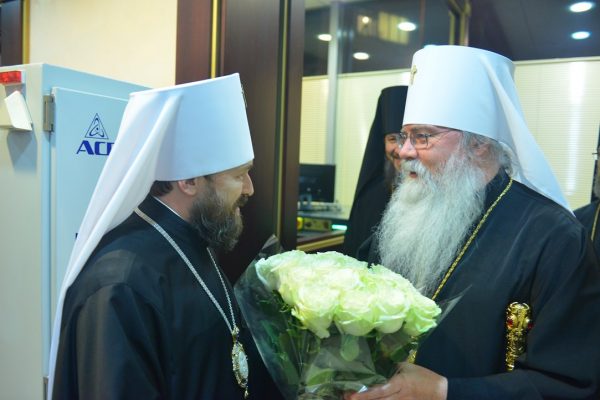 Metropolitan Tikhon to Celebrate 25th Anniversary of Representation Church in Moscow