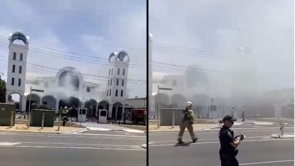 Greek Orthodox Church of the Nativity of Christ Goes up in Flames