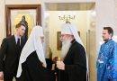 Patriarch Kirill Meets with His Beatitude Metropolitan Tikhon