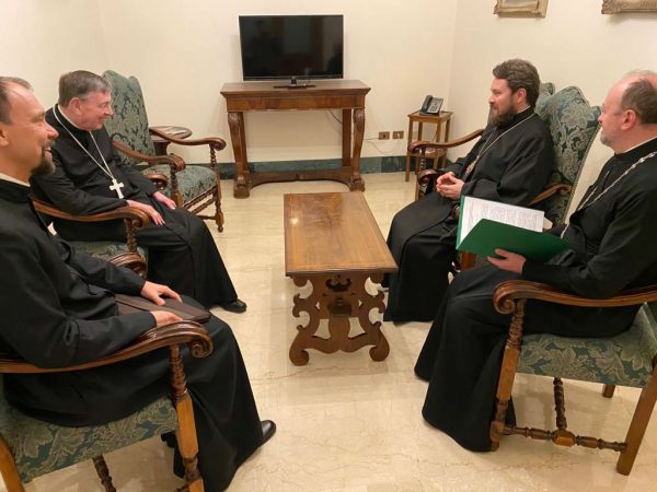 Metropolitan Hilarion of Volokolamsk Meets with Cardinal Kurt Koch