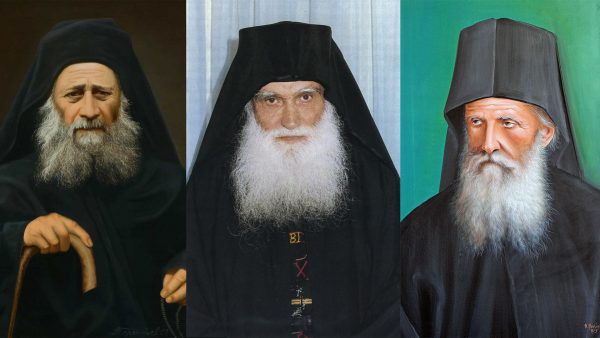 Three Athonite Elders Officially Included in the Calendar of the Church