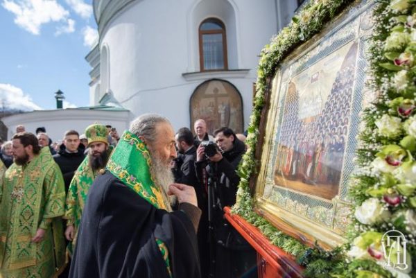 Metropolitan Onuphry Presides over Celebrations of Synaxis of Kiev Pechersk Saints