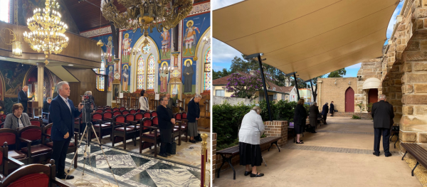 Parishioners Rejoice as Greek Orthodox Churches Reopen in Australia