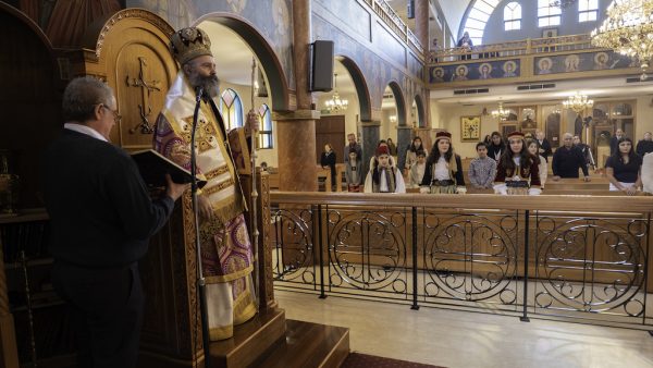 Archbishop Makarios Presides over Celebration of Holy Pentecost in Sydney