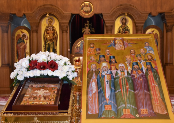 Memory of Russian and American Saints Honoured at Moscow Representation of OCA