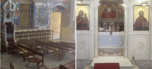 Altar at St Dimitrios Greek Orthodox Church in Beirut Survived the Explosion [VIDEO]