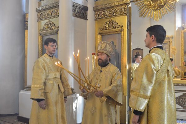 Metropolitan Hilarion: Eucharist is the wedding feast, to which Lord Jesus Christ invites each of us