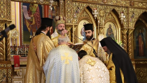 Archbishop Makarios at the Festivities for the 50th Anniversary of the Founding of St Nektarios Church