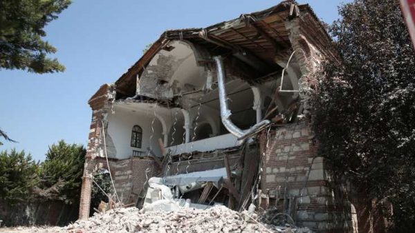 Turkish Islamic Foundation Demolishes Greek Orthodox Church in Bursa