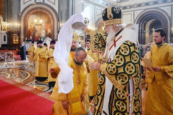 Patriarch Kirill Elevated Bishop Veniamin, Patriarchal Exarch of All Belarus, to the Rank of Metropolitan