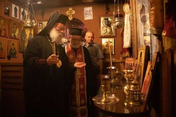 Patriarch of Alexandria Makes Pilgrimage to Pantanassa at the National Guard of Cyprus Headquarters