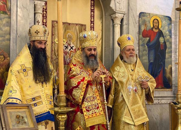 Ukrainian Hierarch Gives Financial Aid to Metropolitan of Beirut