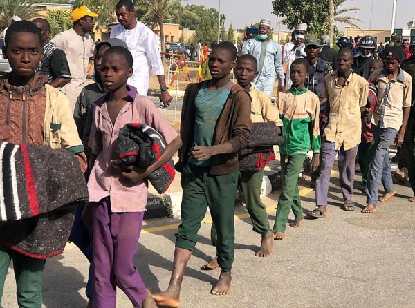 More than 300 Kidnapped Schoolboys Are Freed in Nigeria
