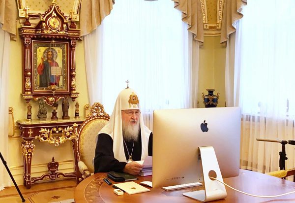 Patriarch Kirill Presides Over Regular Session of the ROC Holy Synod