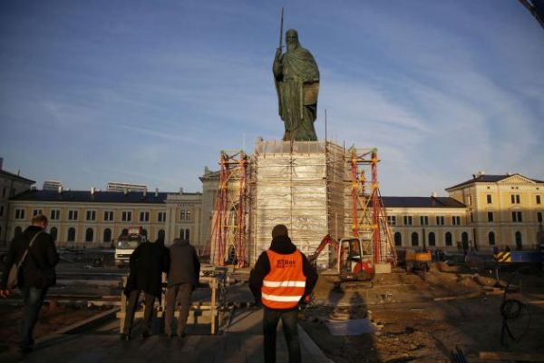 Monument to Saint Simeon the Myrrh-Gusher Installed in Belgrade