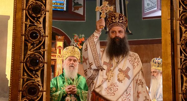 Patriarch Kirill congratulates Metropolitan Porfirije on his election to the Serbian Patriarchal See