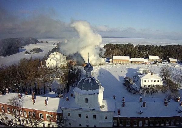 Fire at Valaam Monastery Extinguished, No Casualties