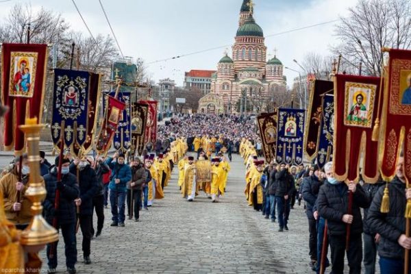 Religious Processions Held in Different Dioceses of the Ukrainian Church on the Sunday of Orthodoxy