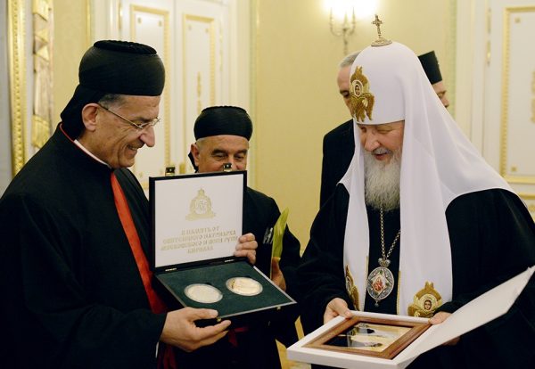 Maronite Patriarch Thanks Russian Patriarch for His Support for Christians in the Middle East