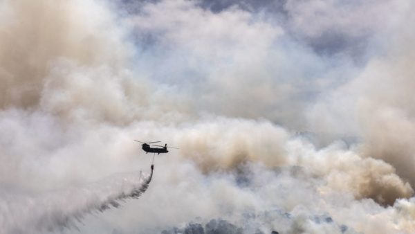 Greece Evacuates Villages as Fire Blazes Through Forestland North West of Athens