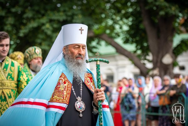 Holy Pentecost Celebrated at Kiev-Pechersk Lavra