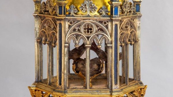 Particle of Holy Relics of St. John the Baptist Discovered in Florence